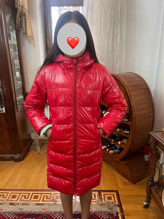 Утепленный пуховик Франция плащ дождевик Moncler