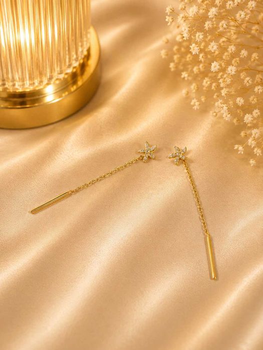Cercei 14k 1.29g ( Galata B8729 ) Garantie 2 ani!