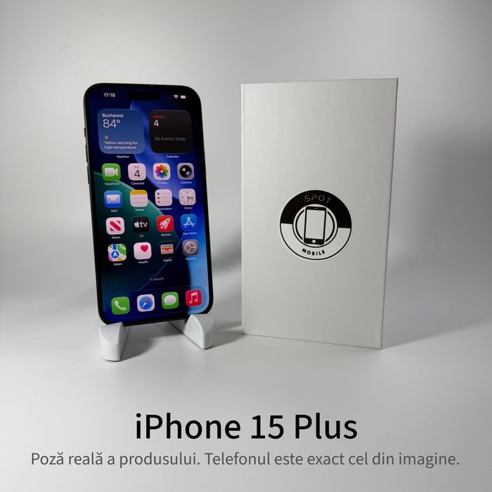 ispotmobile.ro  iPhone 15 Plus 128GB Garanție 2 ani