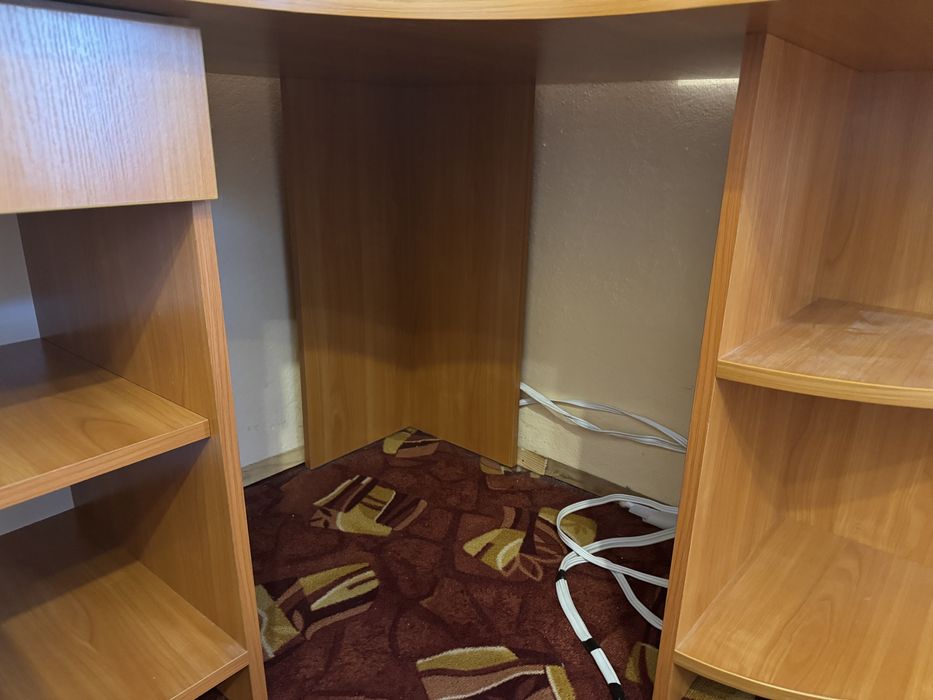 Ъглово бюро - череша