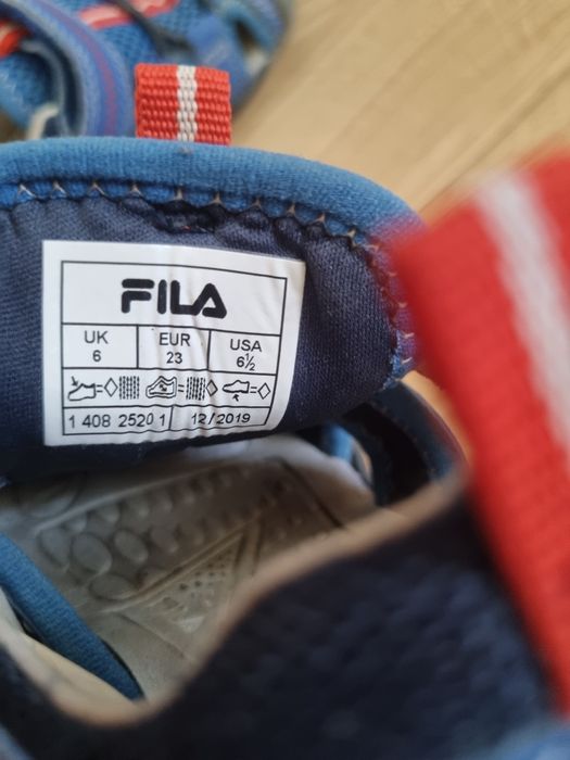 Sandale copi din piele, mărimea 23,Fila