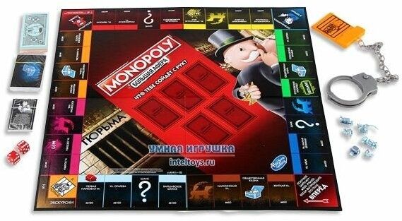 Настольная игра Монополия Большая Афера. Доставка 24/7