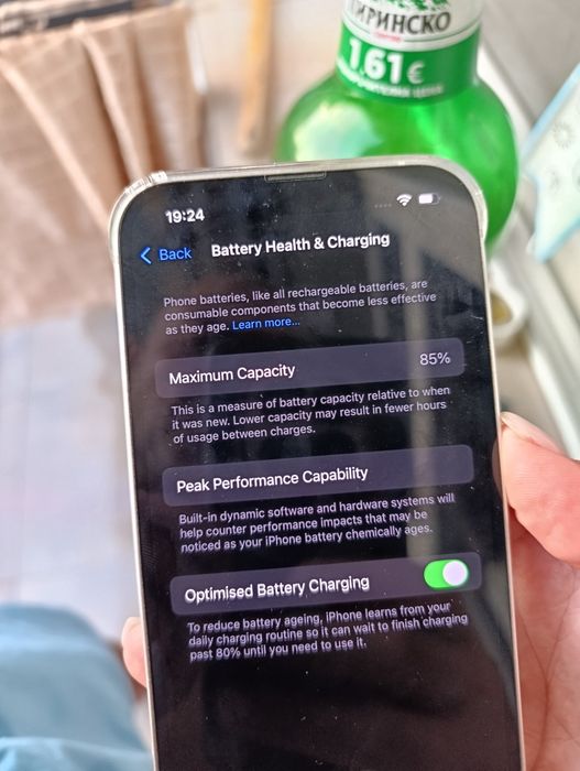 iPhone 13, 256GB, със зарядно, БЕЗ КУТИЯ.