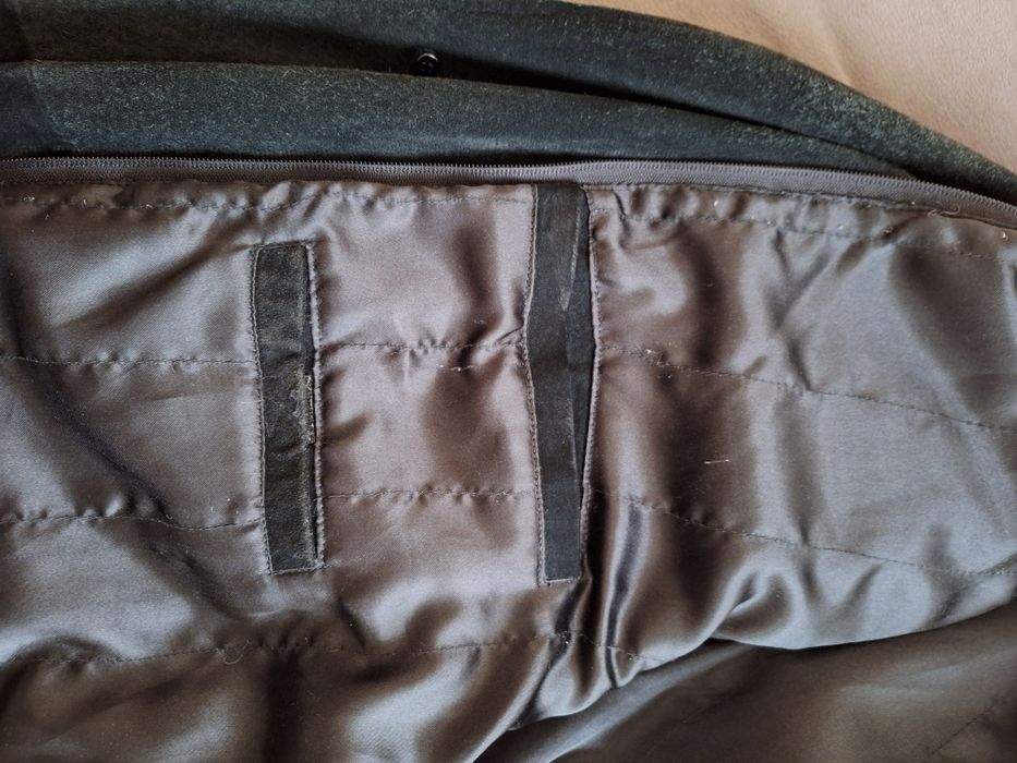 Мъжка кожена шуба от естествена велур-Nikolas Scholz.Номер 54 или 2XL.