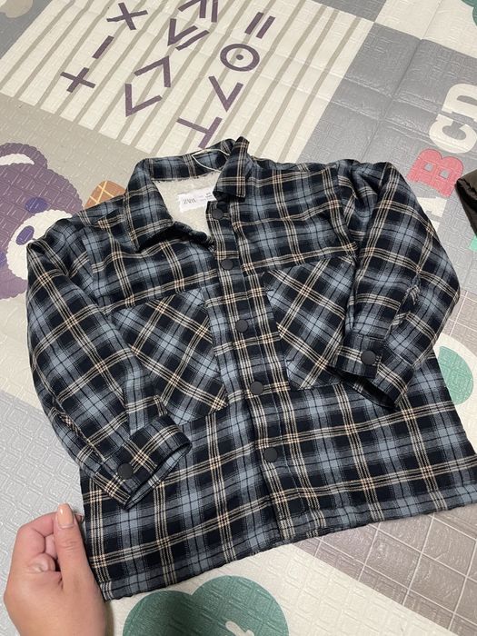 Яке Benetton и Връхна ризка Zara 86см