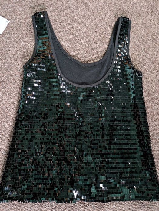 САМО 10лв Топ Mango дантела Zara