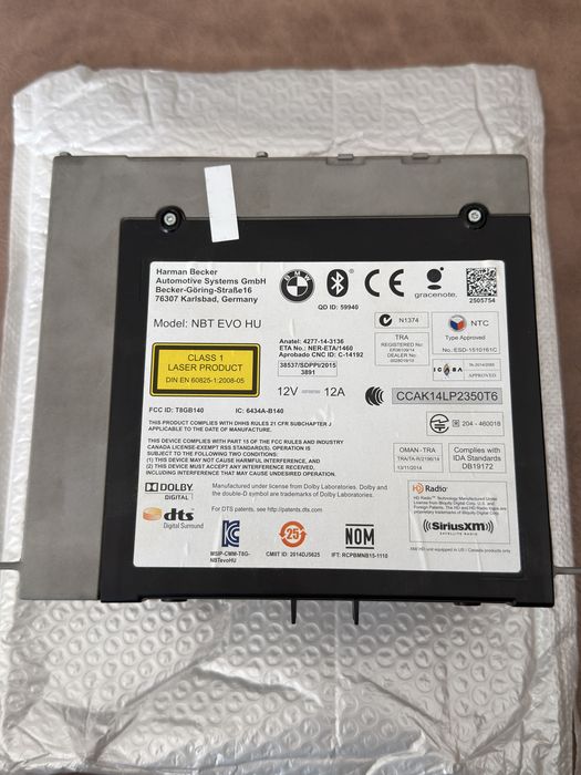 Мултимедия БМВ Г30 nbt hu id6