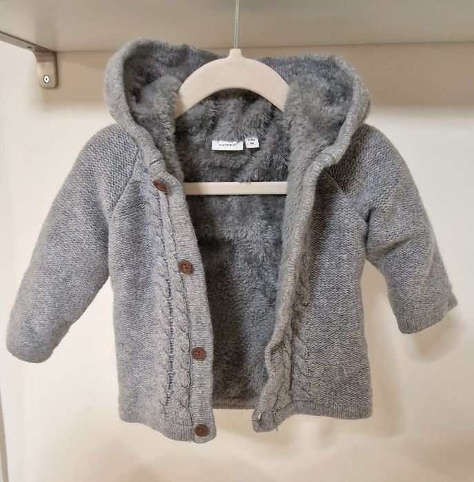 Бебешка жилетка Name it, размер 68 (4-6 месеца)