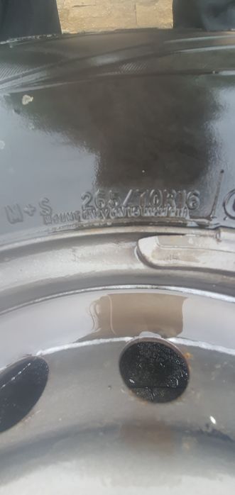 Зимни гуми с железни джанти 16"