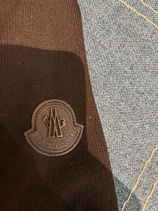 Moncler Padded Crêpe Cotton Zip-Up Cardigan