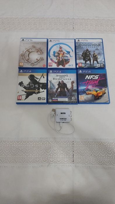 Продам игры PS4-PS5 в отличном состоянии