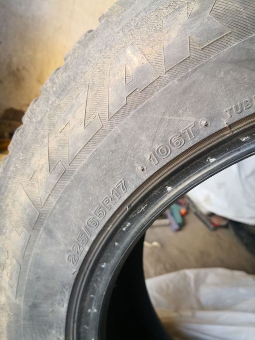 Шины BRIDGESTONE Blizzak 225/65/17