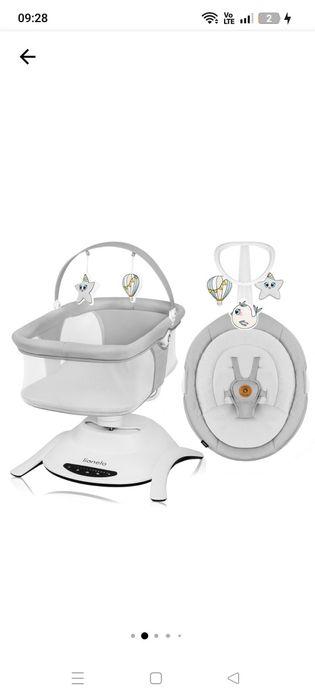 Balansoar bebe Lionelo 2 în 1