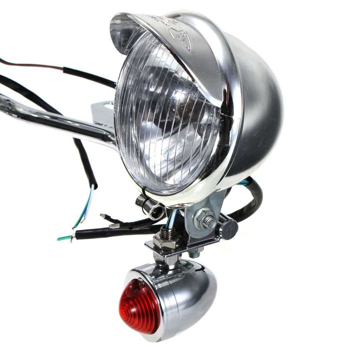 Kit proiectoare moto cu semnalizari si bara sustinere