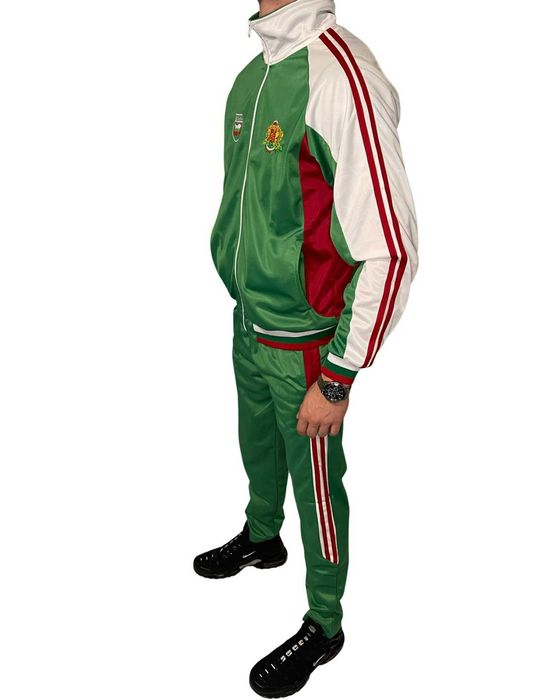 спортен комплект БЪЛГАРИЯ,зелено горнище