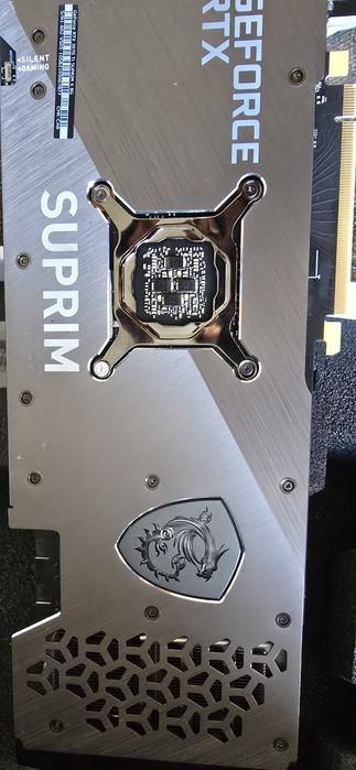 Placa Video MSI GeForce RTX 3070 Ti SUPRIM X 8GB 256 Bit