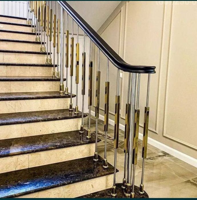 Перила _Нержавейка_Лексан