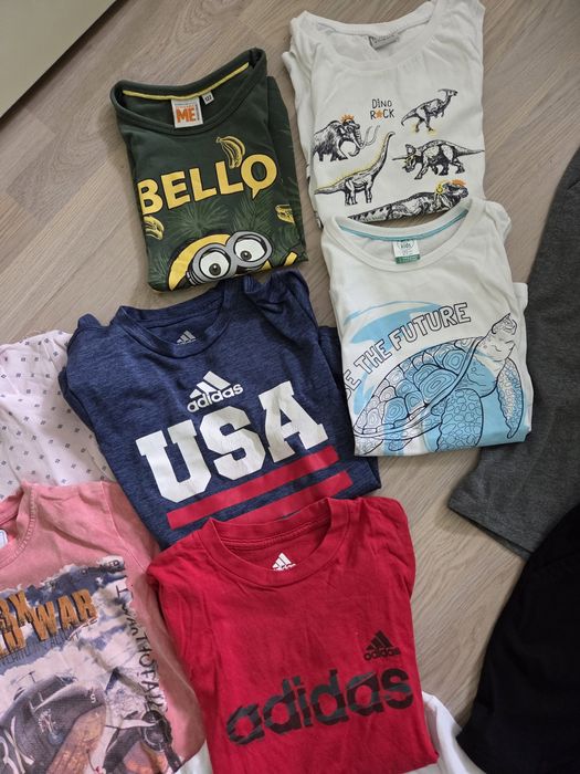 Летен лот Adidas, HM, LC Waikiki момче 116-122 см Armani