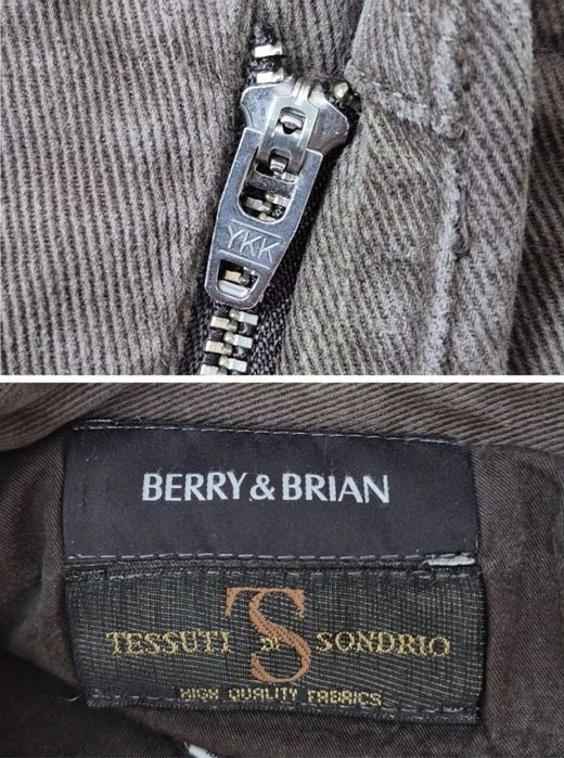 Pantaloni premium Brian & Barry, Tessuti di Sondrio, Bărbați - 54 (52)