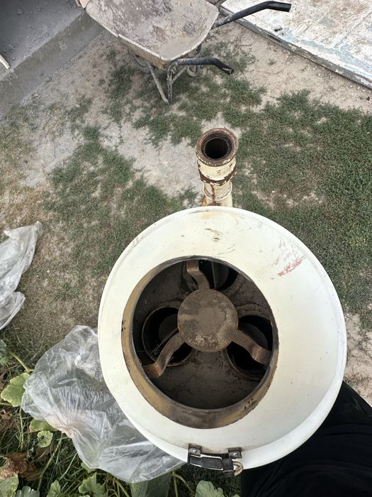 Напольная печь газовая