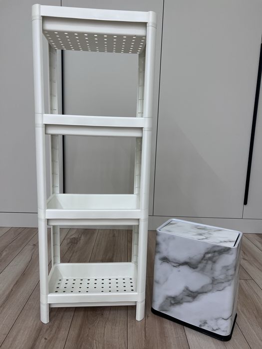 Полка Икеа, мусорное ведро