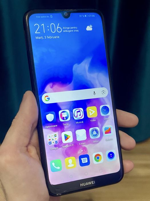 Huawei Y6 2019 functional folie cablu incluse