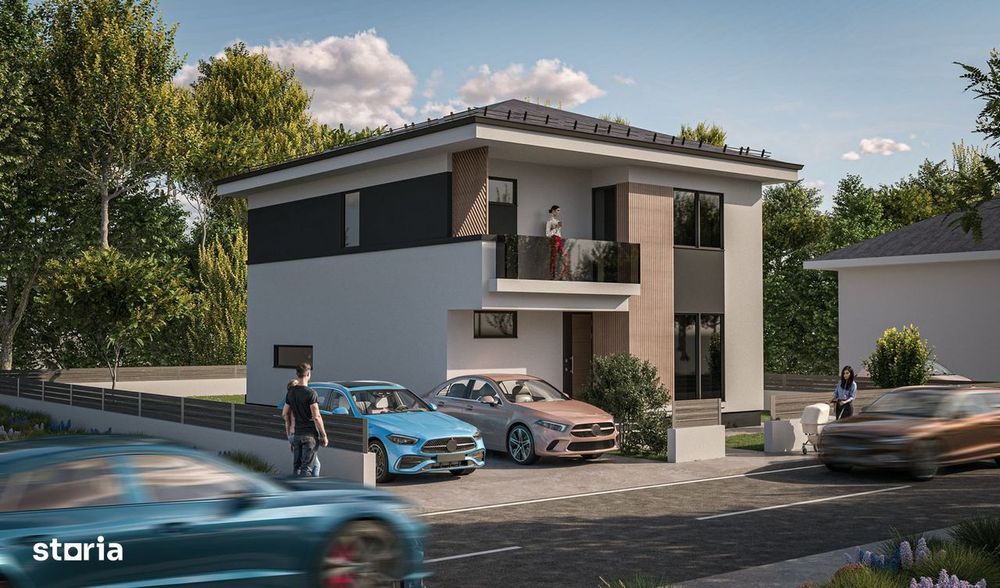Casa individuala Domnesti - Calitate premium si spatiu generos - 155mp
