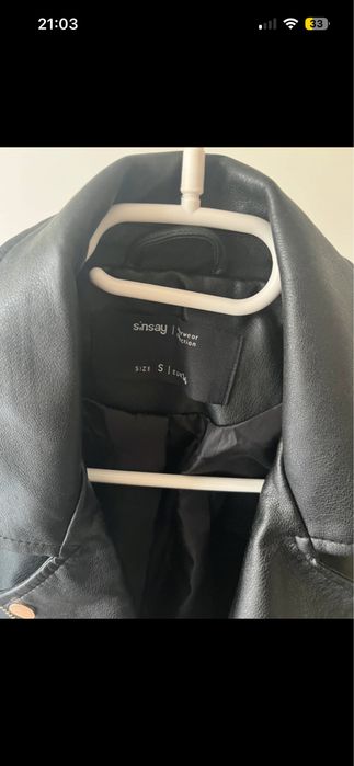 Geaca imitatie de piele noua fara etichieta