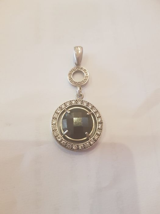 Bulgari сребърна висулка ланец