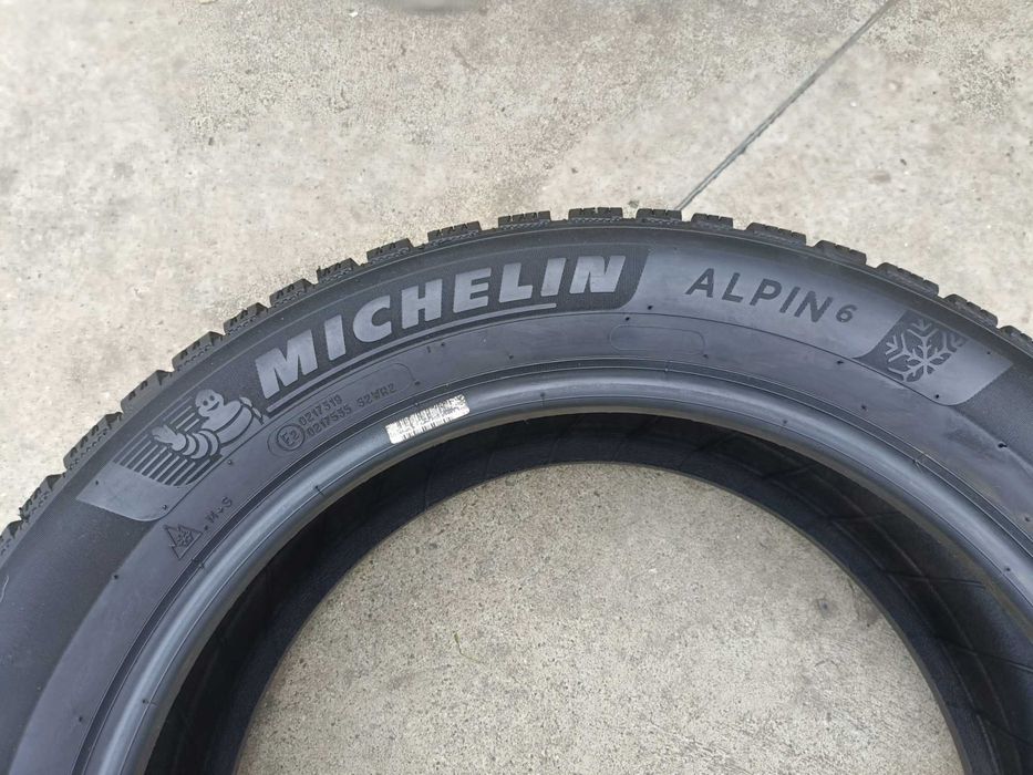 O anvelopa iarna 205 55 17 michelin alpin 6 profil 7,8 mm dot 3522
