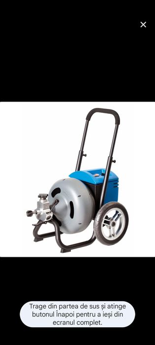 Desfundare Desfundări țevi canalizare cu rac electric Profesional