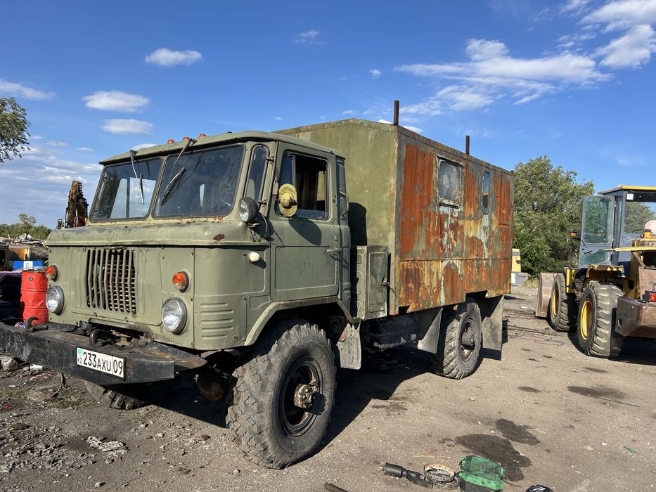 Кунг газ 66 гв 1998,бензин.