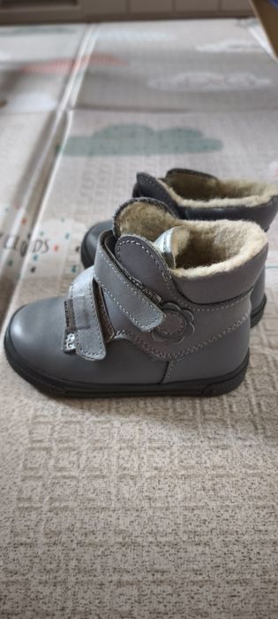 Ghete barefoot pt fetite piele naturală