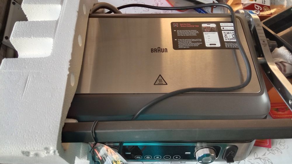 Продаю электро гриль Браун