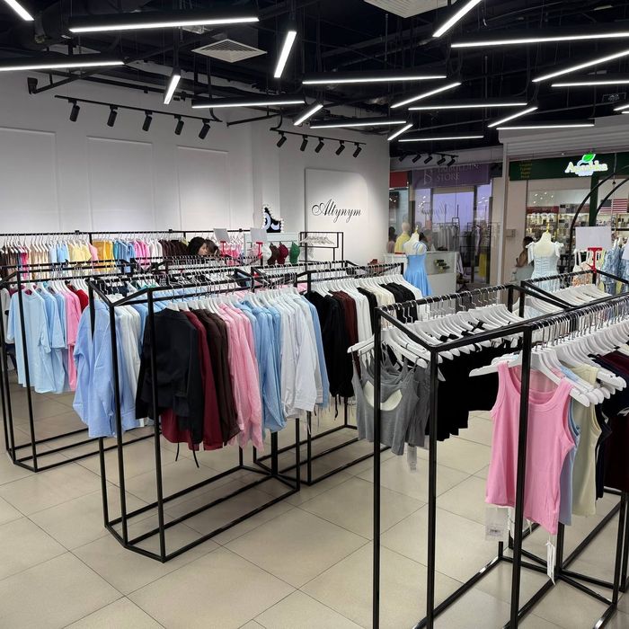 Рейлы, оборудование для одежды, стеллажи. LoftBrand