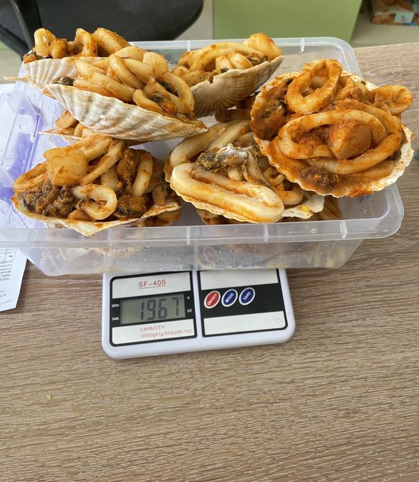 Гребешки для запекания