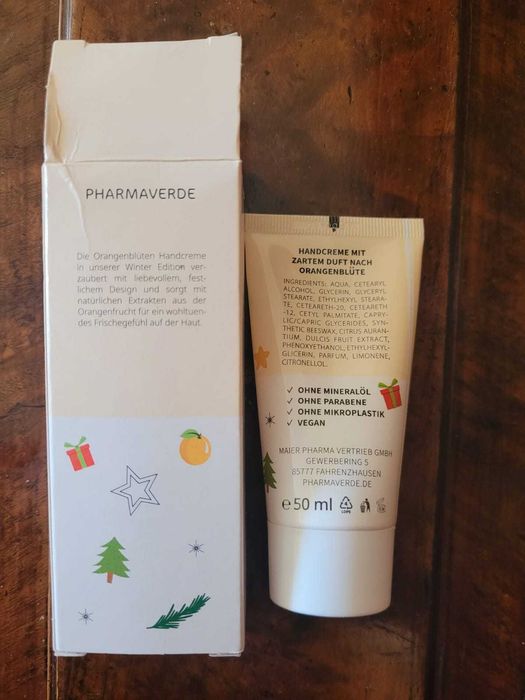 crema de maini portocala