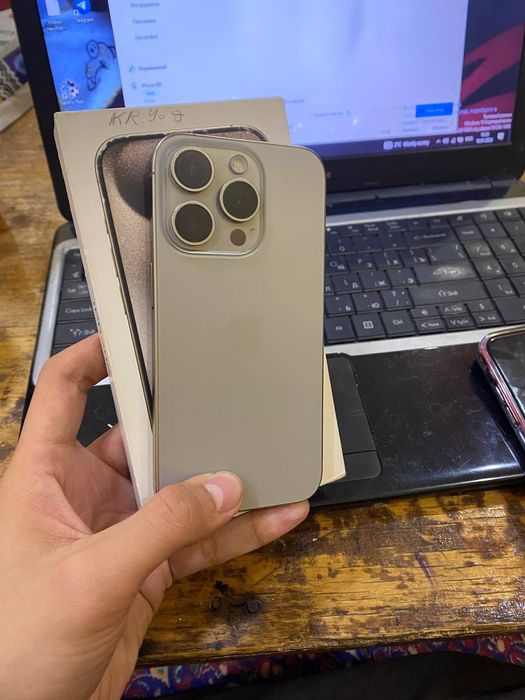 iPhone 15 Pro

 Память: 128GB
Ёмкость: 80%
Состояние: масло
Цена:  599