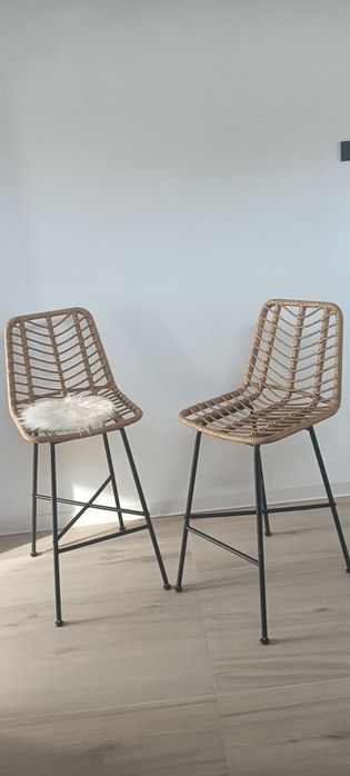 Set 2 Scaune de bar/ natural