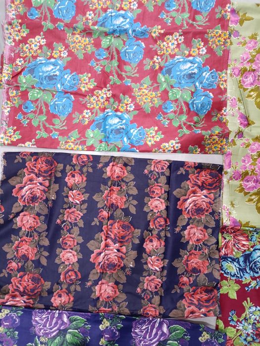 Ткани хлопок 100 процентов СССР советские 70х годов