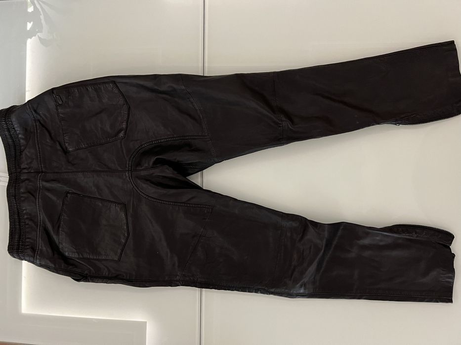 Кожен байкър панталон TIGHA,нов,S