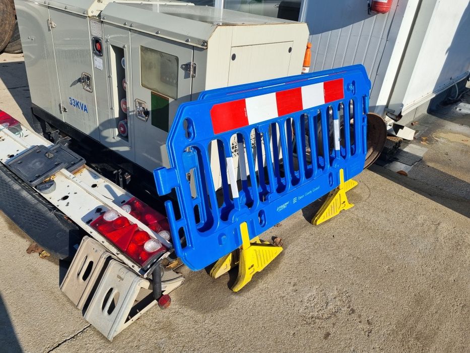 Bariera protecție lucrari folosită 2 buc