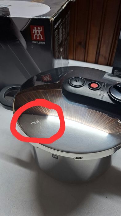 Zwilling EcoQuick II/22см/6л тенджера под налягане