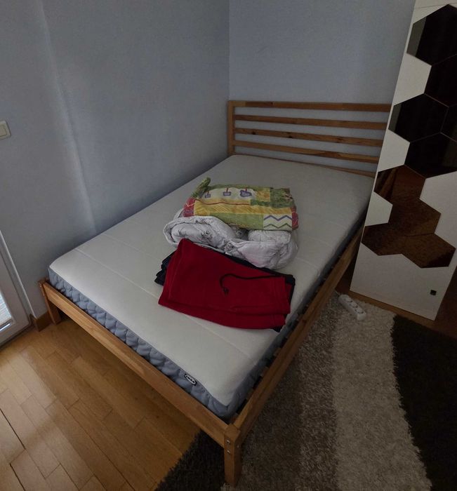 Легло Tarva от Ikea с Матрак 120х200  и подматрачна рамка Luroy