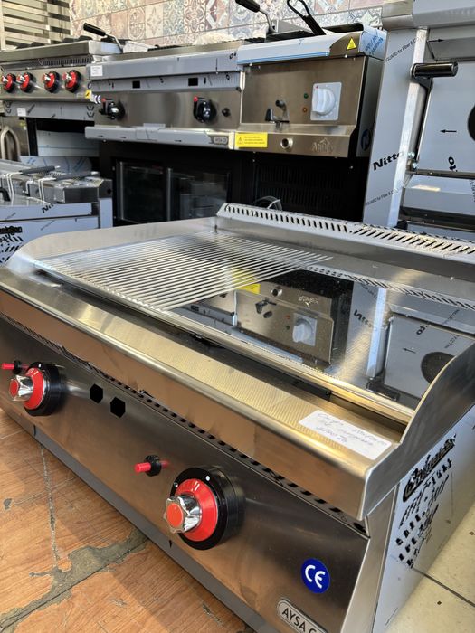 Скара на газ плоча inox