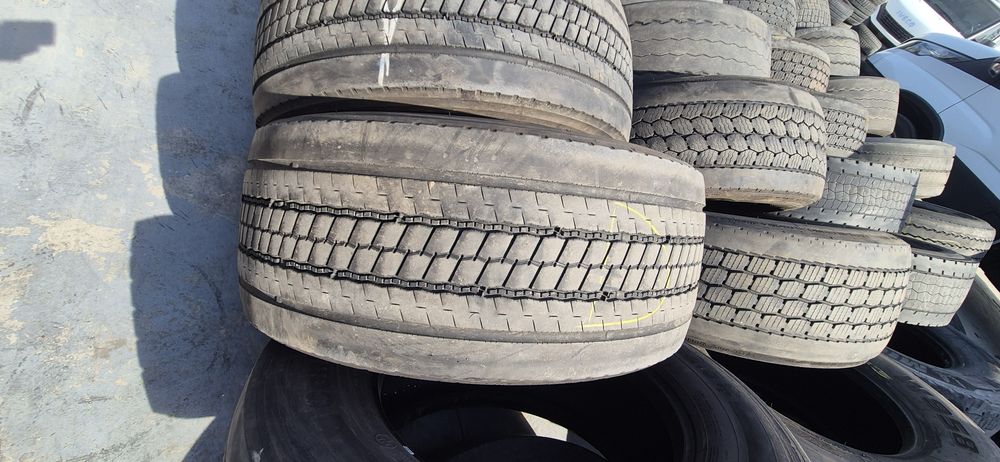 385 55 22.5 Michelin, Goodyear 315 70 22.5, 285 65 22.5