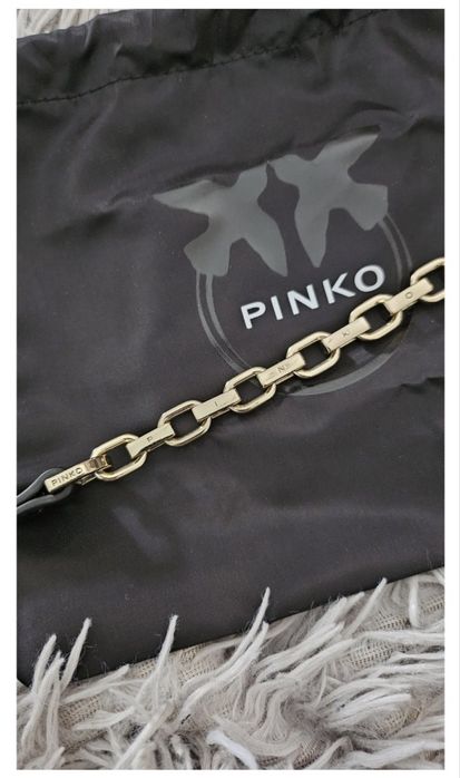 Pinko колан верижка естествена кожа