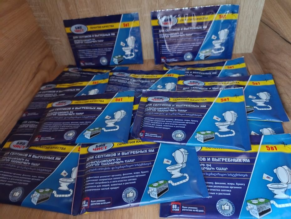 БиоЧист для дачных туалетов и выгребных ям