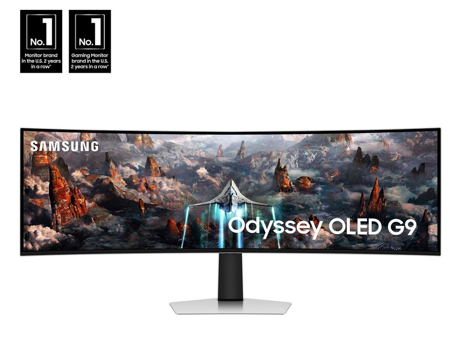 Ультраширокий игровой монитор Samsung Odyssey OLED G9