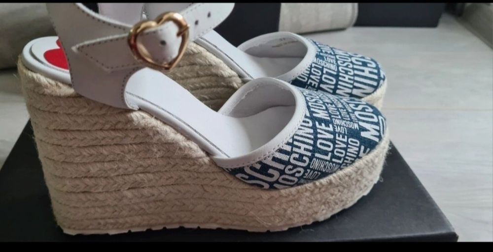 Espadrile Love Moschino, nr 37, produs nou